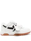 OFF-WHITE OUT OF OFFICE LEATHER SNEAKERS