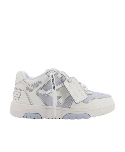 OFF-WHITE OUT OF OFFICE LEATHER SNEAKERS