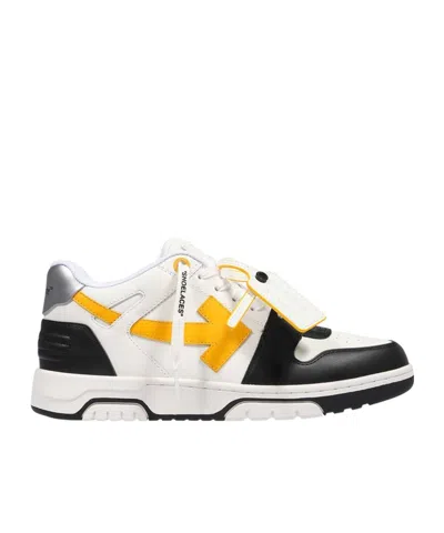 Off-white Out Of Office Leather Sneakers In White