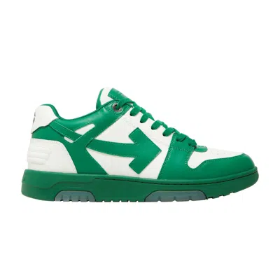 Pre-owned Off-white Out Of Office Low 'dirty White Green' | Men's Size 42