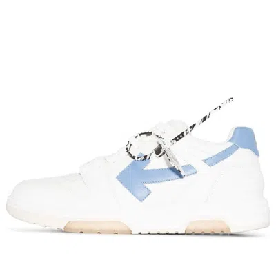 Off-white Out Of Office Low Shoes White/blue In Multi