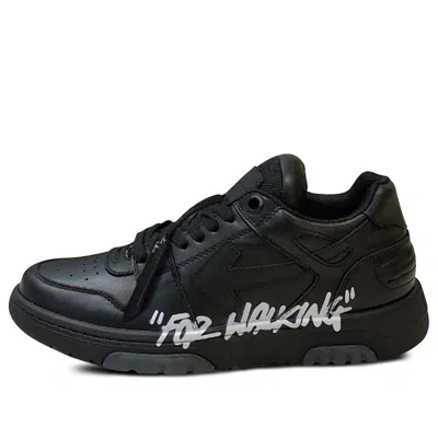 Off-white Out Of Office Low-top For Walking Sneaker 'black White'
