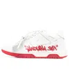 Off-white Out Of Office Low-top For Walking Sneaker 'red White' In Multi