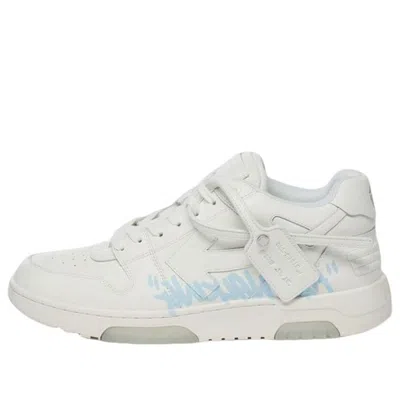 Off-white Out Of Office Low-top For Walking Sneaker 'white Blue'
