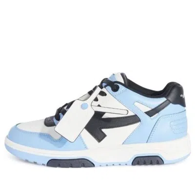 Off-white Out Of Office Low-top Leather Sneaker 'blue Black White'