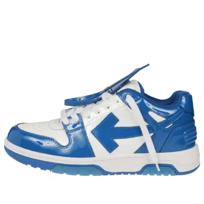 Off-white Out Of Office Low-top Patent Sneaker 'blue White'