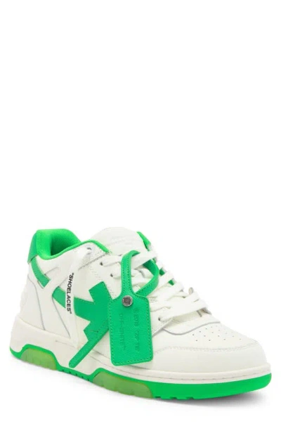 Off-white Out Of Office Low Top Sneaker In Green