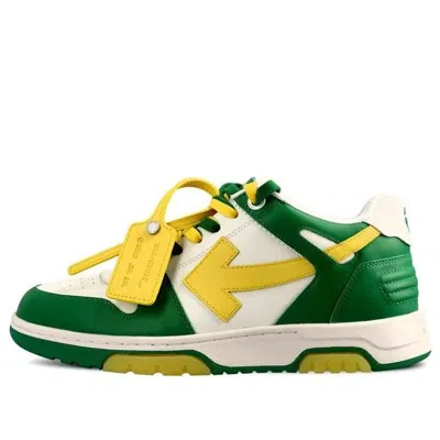 Off-white Out Of Office Low-top Sneaker 'green Yellow White' In Multi