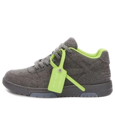 Off-white Out Of Office Low-top Sneaker 'grey Green' In Multi