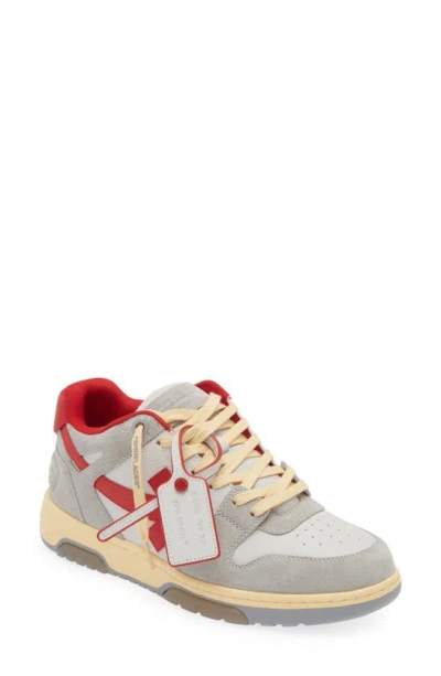 Off-white Out Of Office Low Top Sneaker In Light Grey