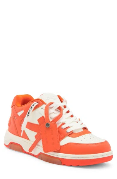 Off-white Out Of Office Low Top Sneaker In Orange