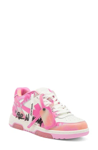 Off-white Out Of Office Low Top Sneaker In Pink