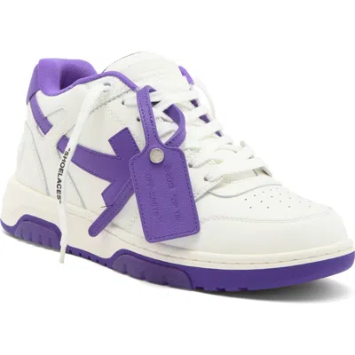 Off-white Out Of Office Low Top Sneaker In Purple
