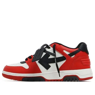 Off-white Out Of Office Low-top Sneaker 'red Black White'