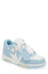 Off-white Out Of Office Leather Sneakers In Blue