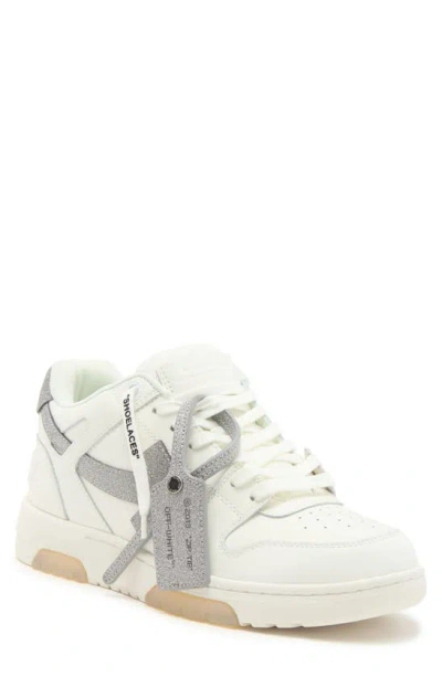 Off-white Out Of Office Low Top Sneaker In White/ Silver
