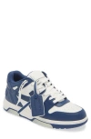 Off-white Sneakers Leather Perforated Detail In White/royal Blue