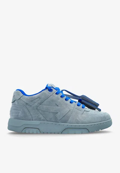 Off-white Out Of Office Low-top Sneakers In Blue