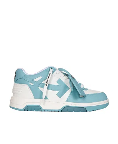 Off-white Out Of Office Low-top Sneakers In Blue