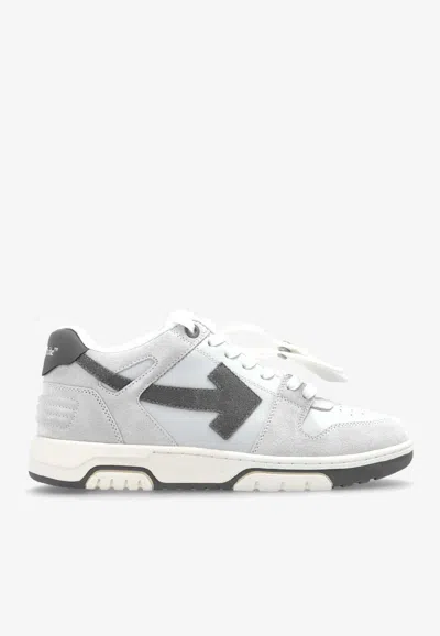 Off-white Out Of Office Low-top Sneakers In Gray
