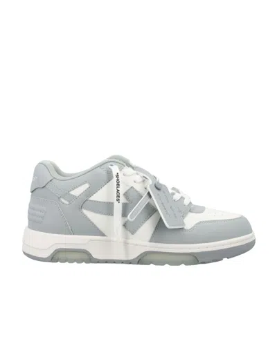 OFF-WHITE OFF-WHITE OUT OF OFFICE ROUND TOE LACE-UP SNEAKERS
