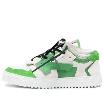 Off-white Out Of Office Low-top Sneakers 'green White Black'