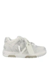 OFF-WHITE OFF-WHITE OUT OF OFFICE LOW-TOP SNEAKERS MAN SNEAKERS WHITE SIZE 12 CALFSKIN, POLYESTER