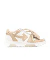 Off-white Out Of Office Low-top Sneakers In Nude