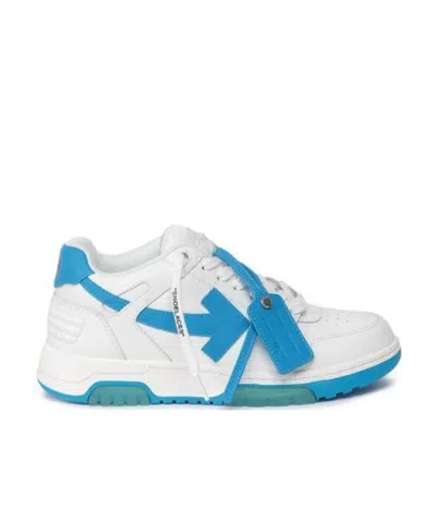 Off-white Out Of Office Low-top Sneakers In White,blue