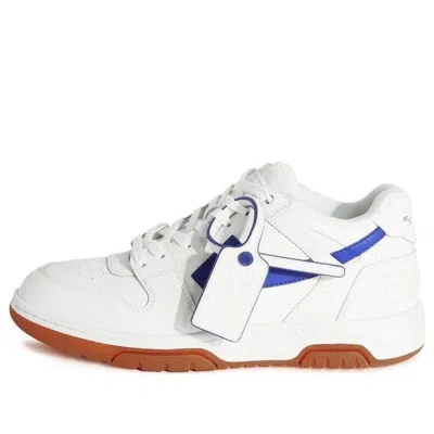 OFF-WHITE OFF-WHITE OUT OF OFFICE LOW-TOP SNEAKERS 'WHITE BLUE BROWN'