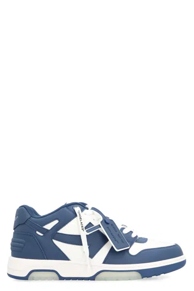 Off-white Out Of Office Low-top Sneakers In Blue