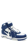 Off-white Off White Out Of Office Mid Top Sneakers Men In Blue