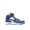 Off-white Off White Out Of Office Mid Top Sneakers Men In Blue