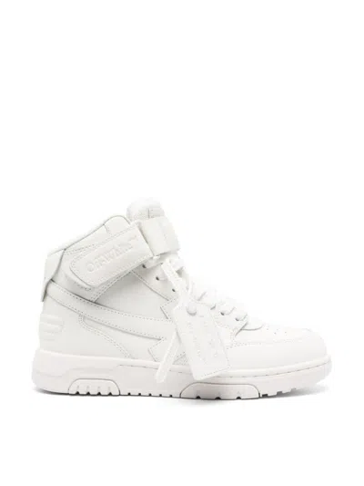 Off-white Out Of Office Mid-top Sneakers In White