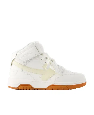 Off-white Out Of Office Mid-top Sneakers In White