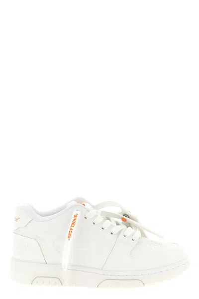Off-white Out Of Office Molded Sneakers Orange In White