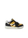 Off-white Out Of Office Ocher Yellow/black In Black