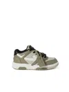 Off-white Out Of Office Sneakers In Green