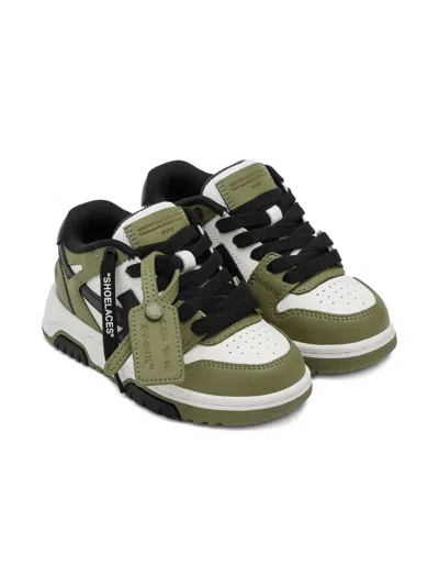 Off-white Out Of Office 'ooo' Sneakers In Green