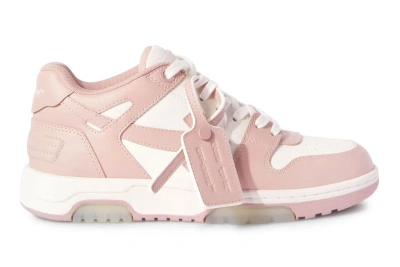 Pre-owned Off-white Out Of Office Ooo Pink White (women's) In White/pink