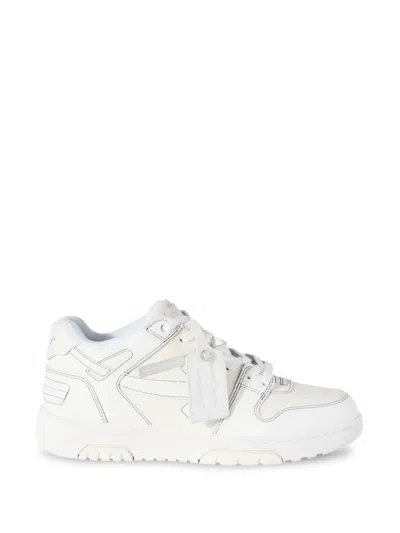 Off-white Off White Out Of Office Leather Sneakers In Multi