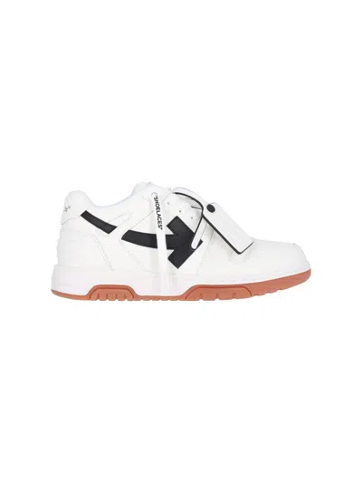Off-white Out Of Office Ooo Sneakers In Bianco E Nero