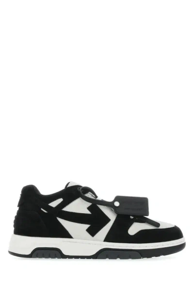 Off-white Out Of Office Low-top Sneakers In Black