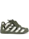 Off-white Green Out Of Office Sandals In Green