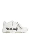 Off-white Out Of Office `ooo` Sneakers In Leather In White