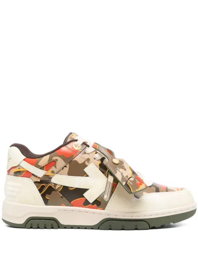 Off-white Out Of Office "ooo" Sneakers In Neutrals
