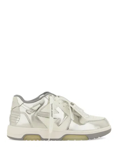 Off-white Out Of Office Sneakers In Silver