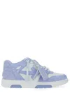 Off-white Round Head Low-cut Casual Shoes In Blue