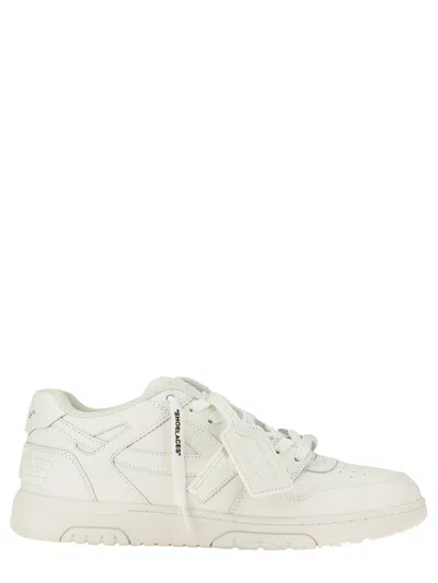 Off-white White Leather Out Of Office Trainers
