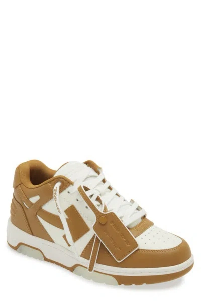 Off-white Out Of Office Sneaker In White - Light Brown